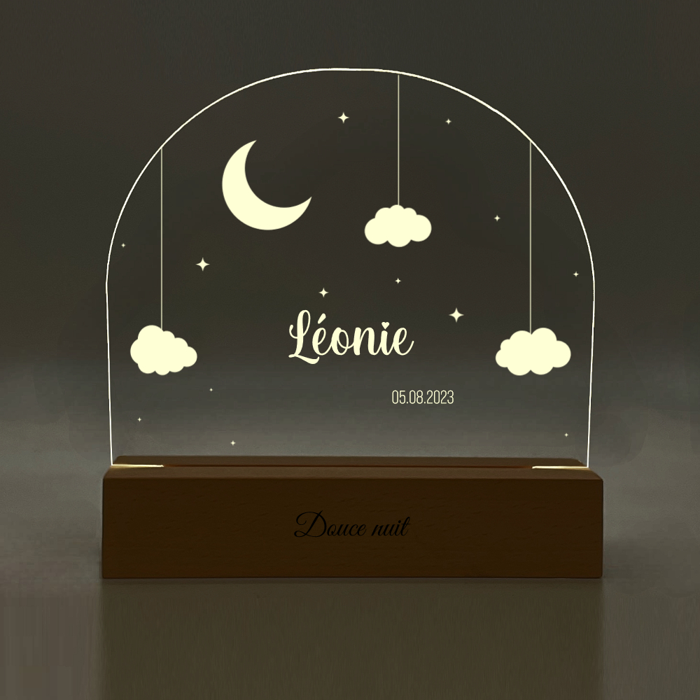 Image produit lampe Clair de Lune vue de nuit